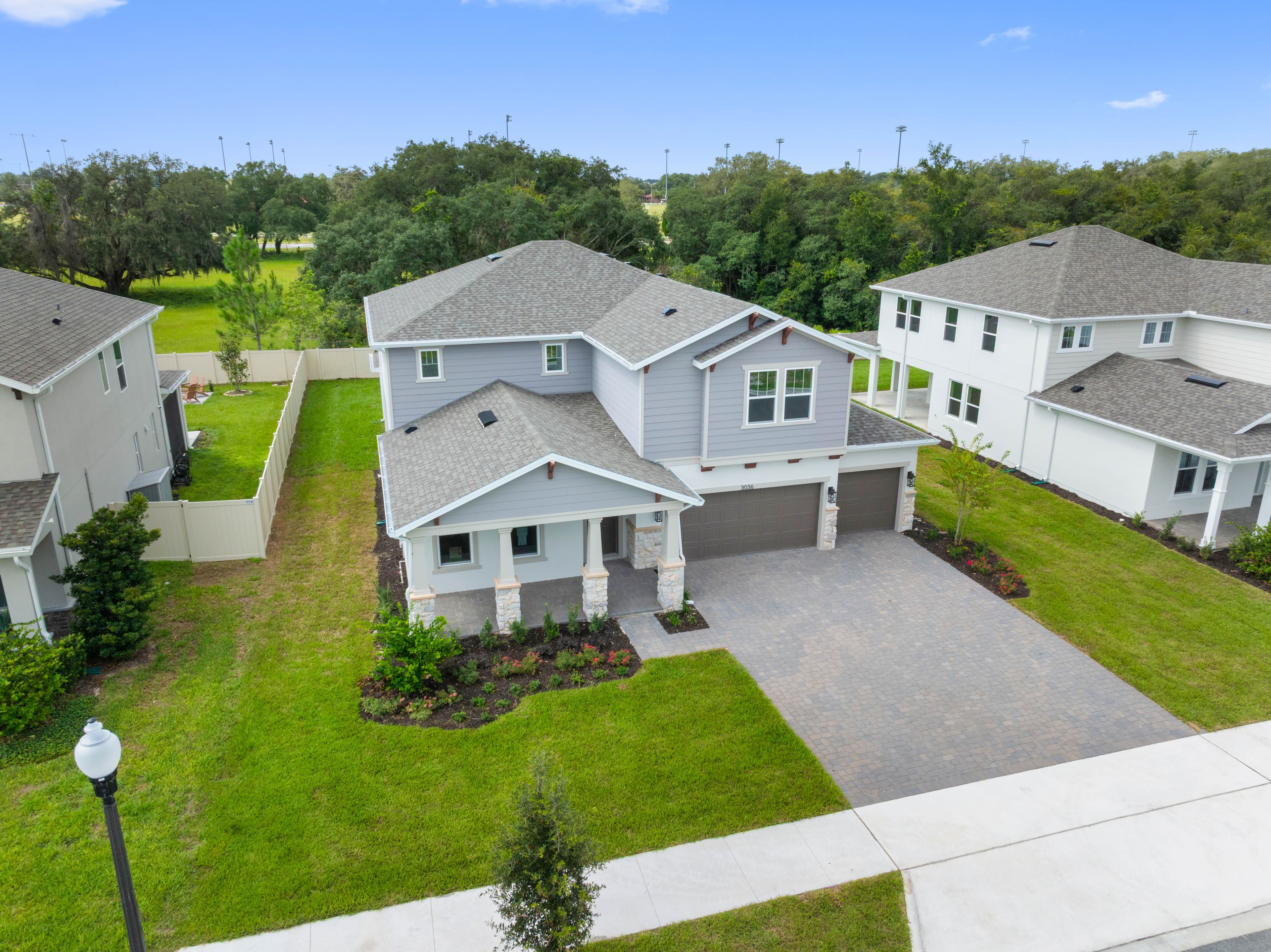 completed home