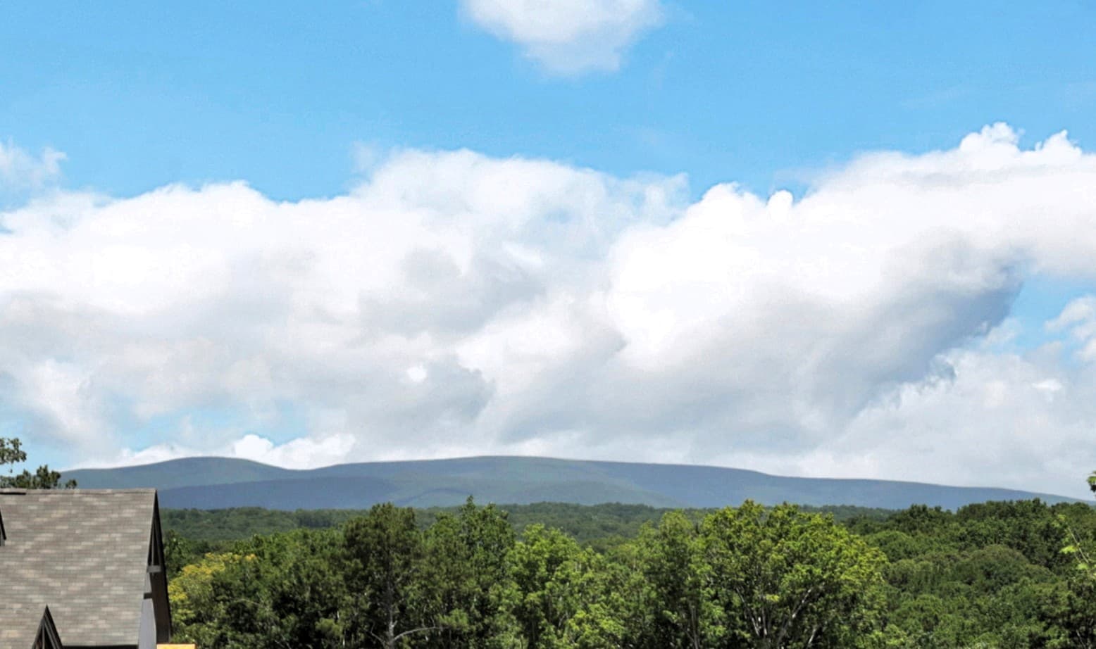 view of mountains from the community