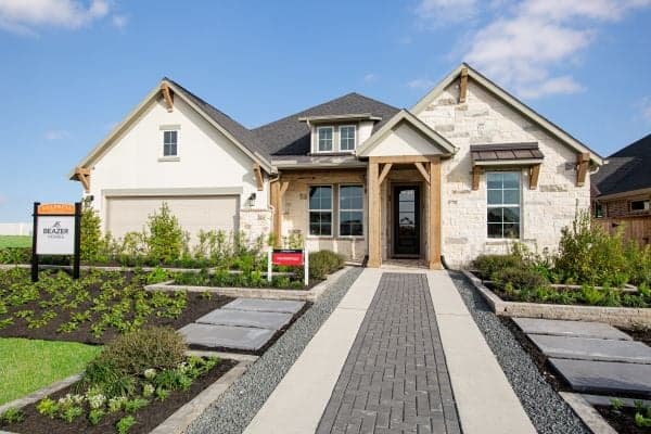 exterior of home with landscaping