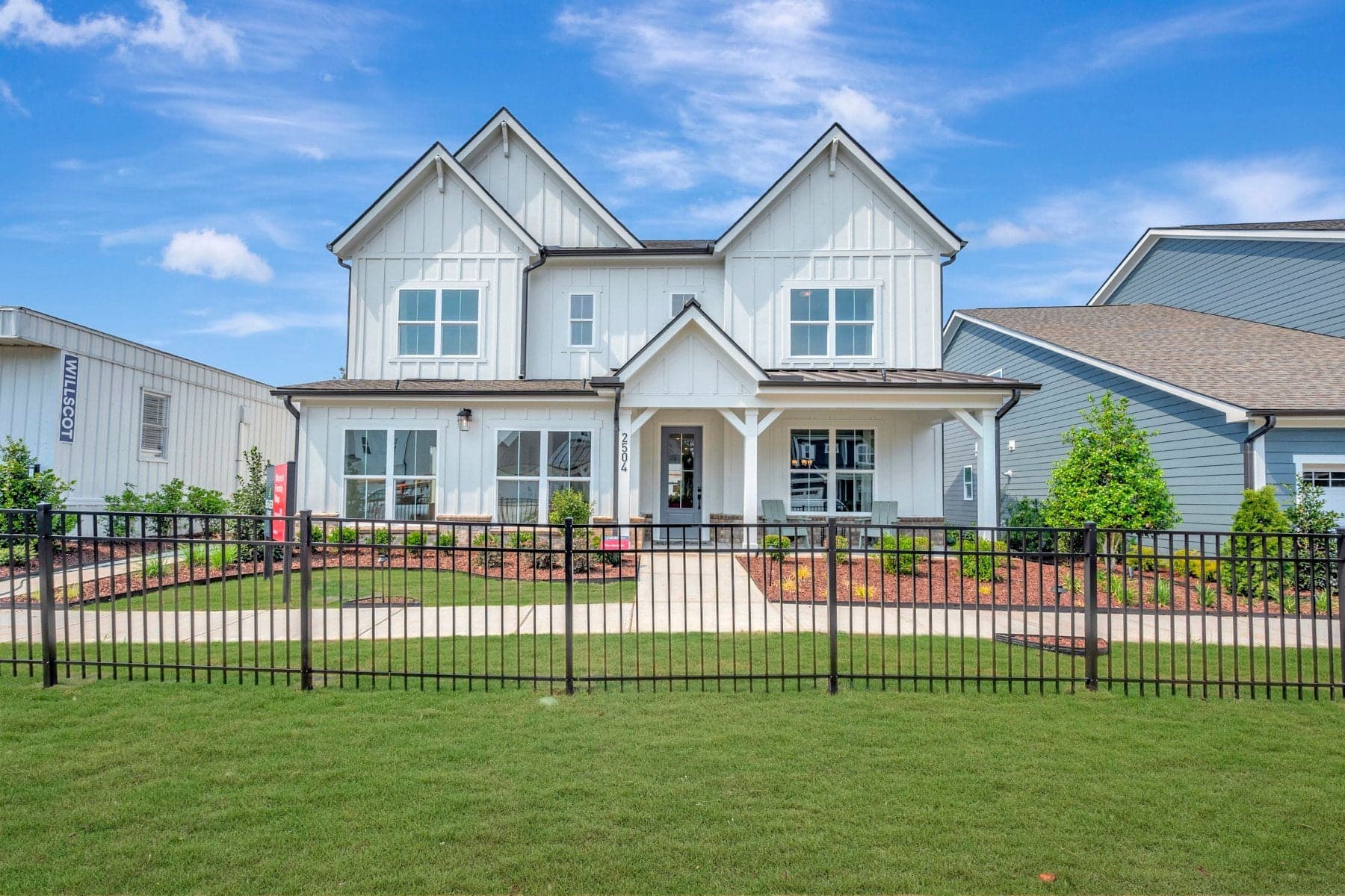 two-story single-family home exterior