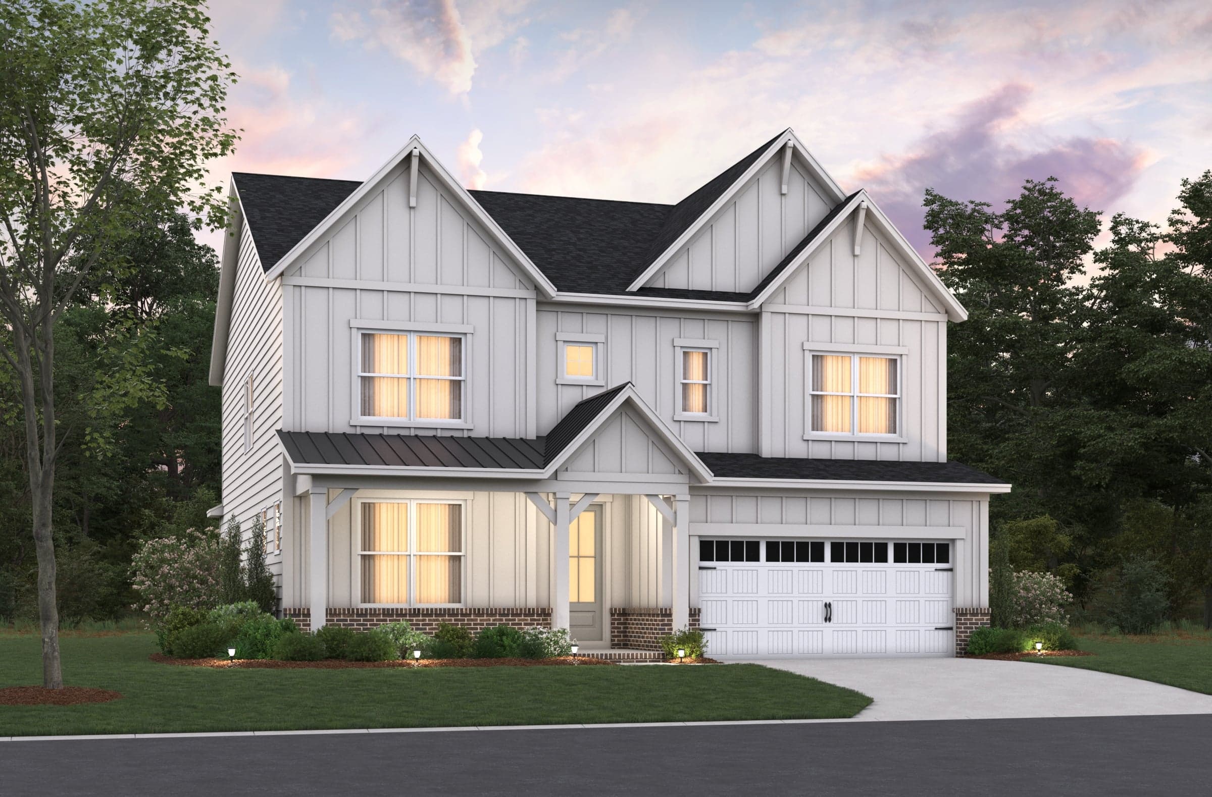 two-story single-family home exterior