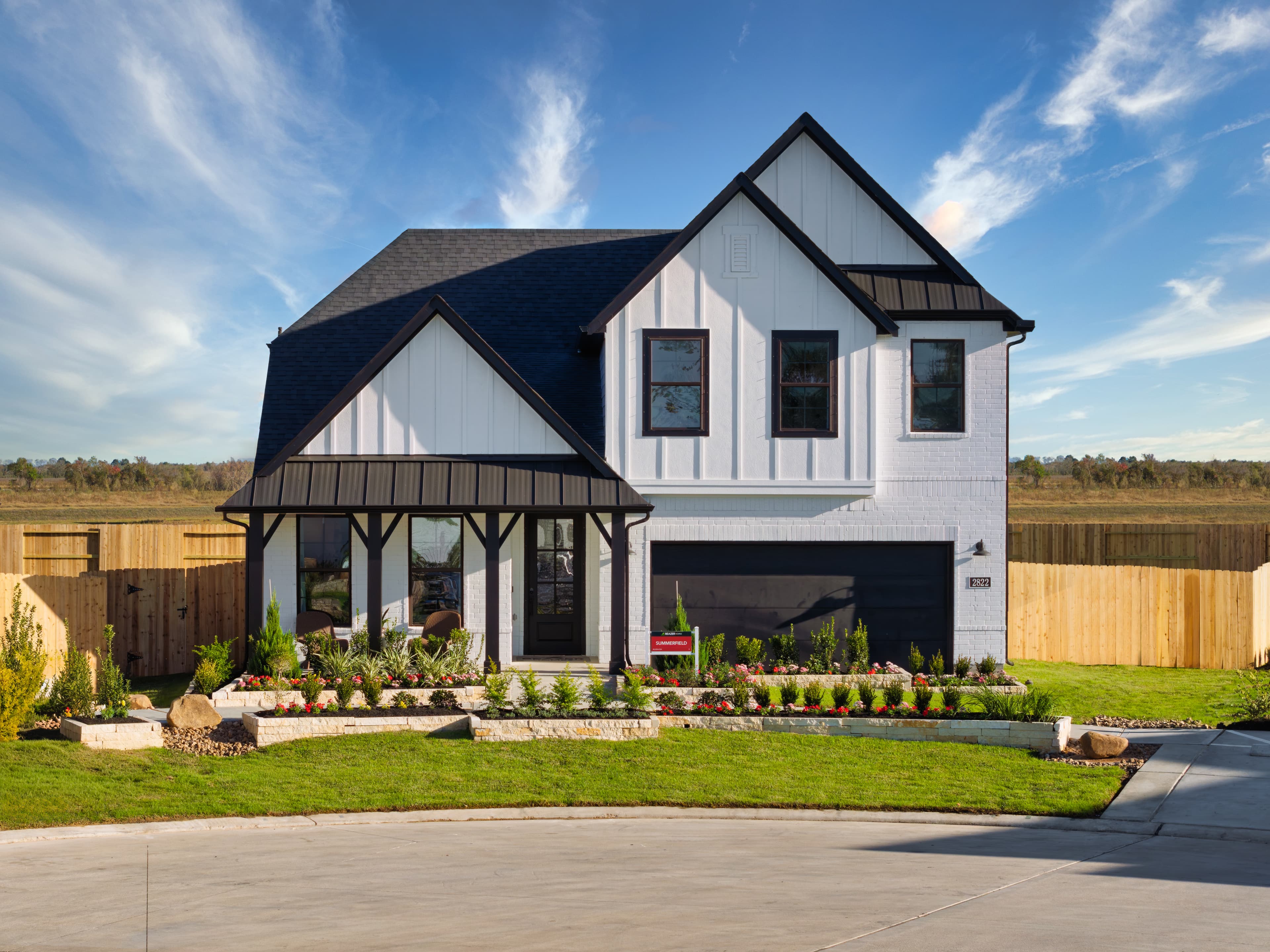 exterior of home with white siding